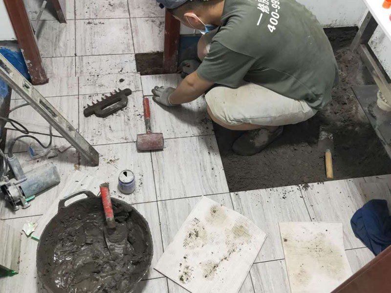 廁所漏水敲掉重做要幾天，聽聽西安防水